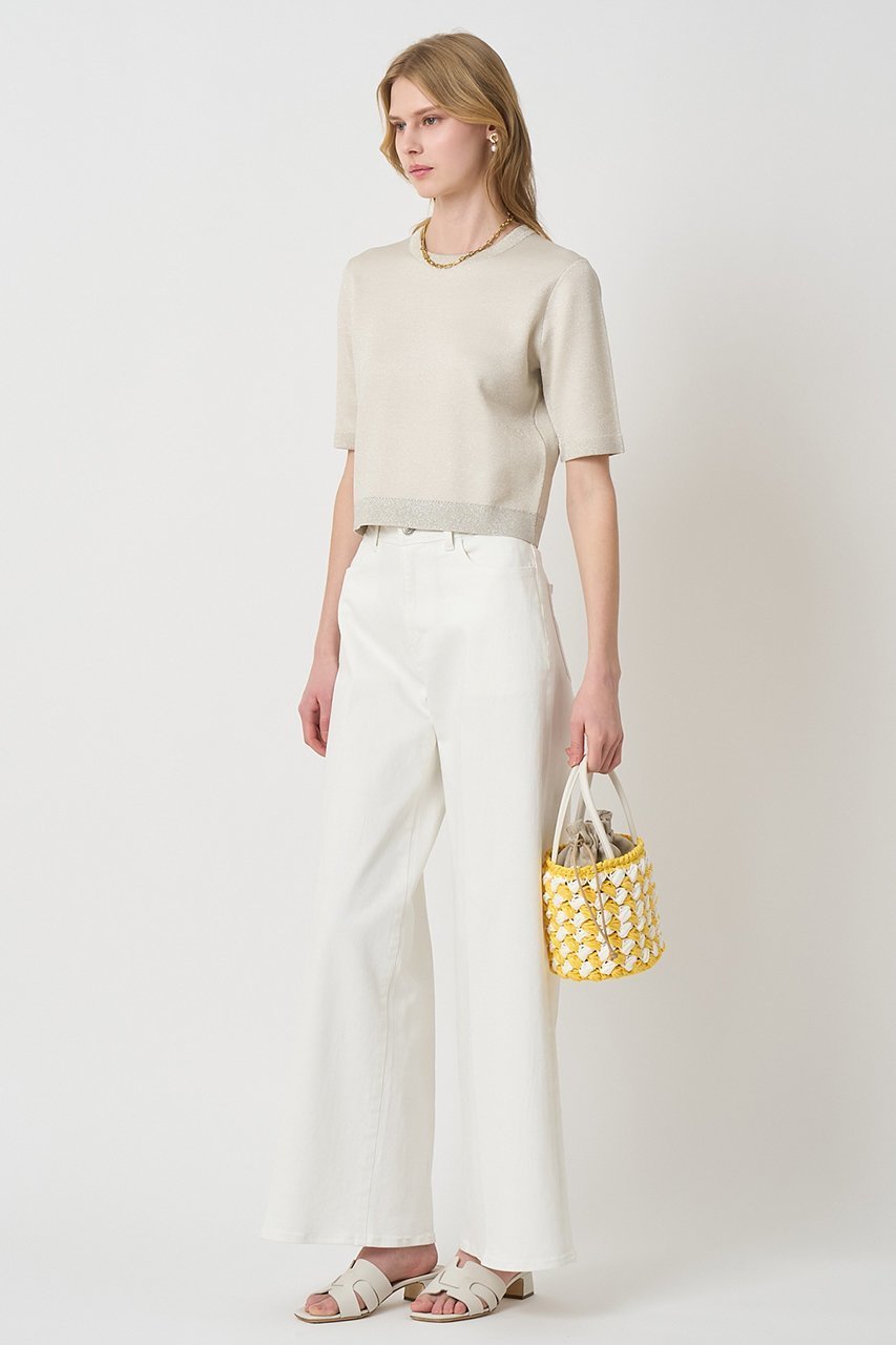 【アナイ/ANAYI】のシアーラメダブルウィーブプルオーバー 人気、トレンドファッション・服の通販 founy(ファニー) ファッション Fashion レディースファッション Fashion for Women トップス・カットソー Cut & Sew Tops ニット Knit Tops & Sweaters カジュアルプルオーバー・ニットトップス Pullovers & Knit Tops / Casual Pullovers アンサンブル Ensemble Set カーディガン Cardigan, Knitwear シアー Sheer, See-Through スリーブ Sleeve, Long Sleeve / Short Sleeve ハーフ Half, Half-Length エレガント 上品 Elegant other-7|ID: prp329100004888376 ipo3291000000036521735