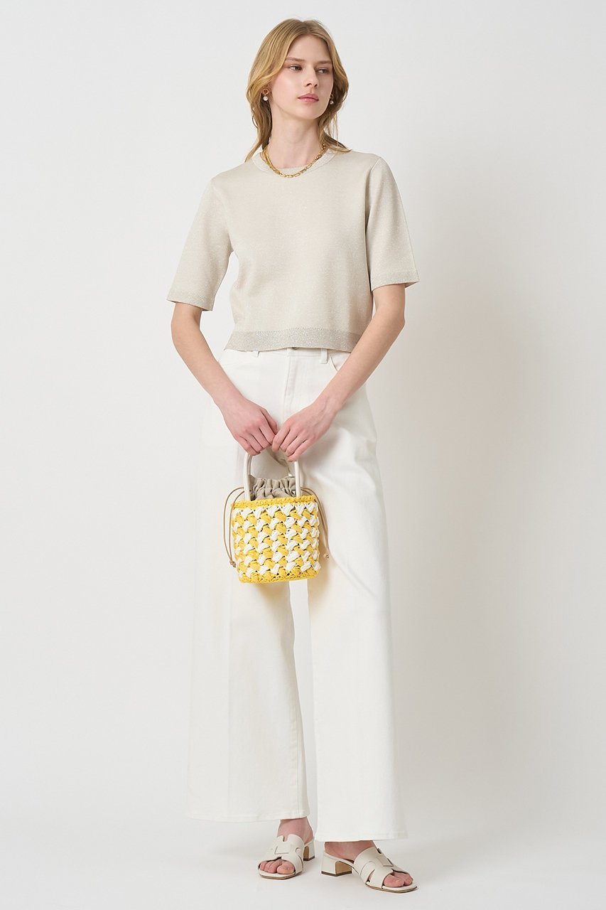 【アナイ/ANAYI】のシアーラメダブルウィーブプルオーバー 人気、トレンドファッション・服の通販 founy(ファニー) ファッション Fashion レディースファッション Fashion for Women トップス・カットソー Cut & Sew Tops ニット Knit Tops & Sweaters カジュアルプルオーバー・ニットトップス Pullovers & Knit Tops / Casual Pullovers アンサンブル Ensemble Set カーディガン Cardigan, Knitwear シアー Sheer, See-Through スリーブ Sleeve, Long Sleeve / Short Sleeve ハーフ Half, Half-Length エレガント 上品 Elegant other-8|ID: prp329100004888376 ipo3291000000036521736