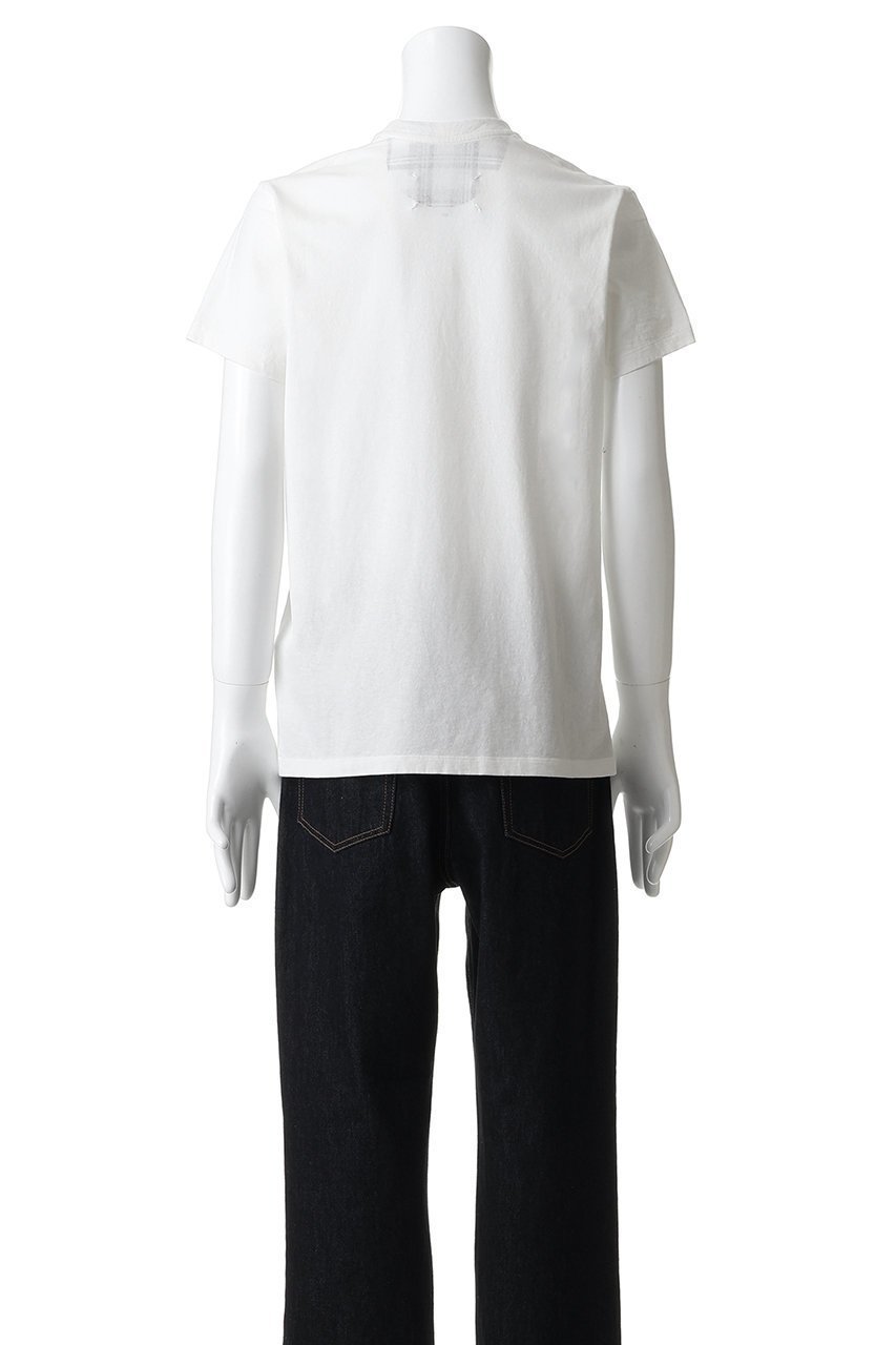 【メゾン マルジェラ/MAISON MARGIELA / MEN】の【MEN】Tシャツ 人気、トレンドファッション・服の通販 founy(ファニー) 　ファッション　Fashion　メンズファッション　Fashion for Men　トップス・カットソー　Cut & Sew Tops　メンズシャツ　Shirts　インナー　Innerwear　ショート　Short, Short Length　ジャケット　Jacket, Outerwear　スリーブ　Sleeve, Long Sleeve / Short Sleeve　チェック　Check, Plaid, Tartan　フロント　Front, Front Design　プリント　Print, Printed Pattern　other-4|ID: prp329100004888381 ipo3291000000036505444