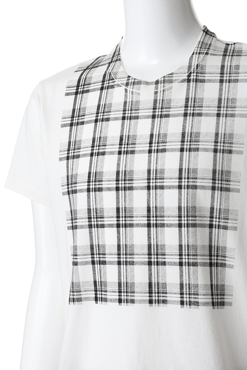 【メゾン マルジェラ/MAISON MARGIELA / MEN】の【MEN】Tシャツ 人気、トレンドファッション・服の通販 founy(ファニー) 　ファッション　Fashion　メンズファッション　Fashion for Men　トップス・カットソー　Cut & Sew Tops　メンズシャツ　Shirts　インナー　Innerwear　ショート　Short, Short Length　ジャケット　Jacket, Outerwear　スリーブ　Sleeve, Long Sleeve / Short Sleeve　チェック　Check, Plaid, Tartan　フロント　Front, Front Design　プリント　Print, Printed Pattern　other-5|ID: prp329100004888381 ipo3291000000036505445