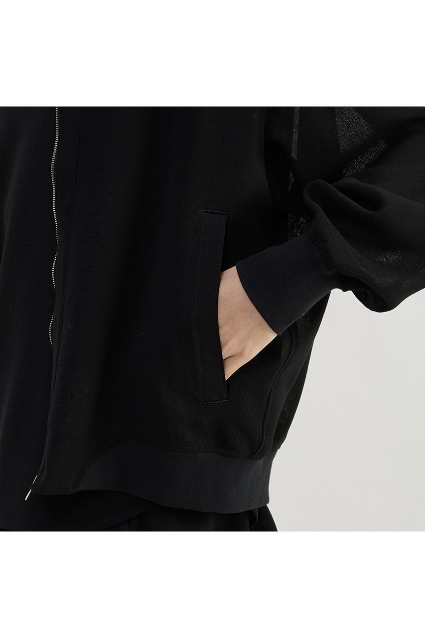 【プレインピープル/PLAIN PEOPLE】のウールメッシュスタジアムブルゾン 人気、トレンドファッション・服の通販 founy(ファニー) 　ファッション　Fashion　レディースファッション　Fashion for Women　アウター　Coat / Outerwear Collection　レディースジャケット・軽アウター　Jackets　ブルゾンジャケット・スポーティアウター　Blouson Jackets　シンプル　Simple, Minimal　ジャケット　Jacket, Outerwear　ドレス　Dress, One-Piece　フロント　Front, Front Design　ブルゾン　Blouson, Bomber Jacket　ポケット　Pocket, Pocket Detail　メッシュ　Mesh, Net Fabric　エレガント 上品　Elegant　other-6|ID: prp329100004888397 ipo3291000000036505583