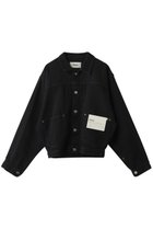 【オブラダ/Oblada】の1936 ヘンプデニムジャケット 人気、トレンドファッション・服の通販 founy(ファニー) ファッション Fashion レディースファッション Fashion for Women アウター Coat / Outerwear Collection レディースジャケット・軽アウター Jackets デニムジャケット / カジュアルアウター Denim Jackets コンパクト Compact, Small Size ジャケット Jacket, Outerwear スリーブ Sleeve, Long Sleeve / Short Sleeve デニム Denim, Jeans Material ロング Long, Long-Length thumbnail ブラック|ID: prp329100004888402 ipo3291000000036505614