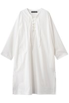 【ミズイロ インド/mizuiro ind】のlace up OP ワンピース 人気、トレンドファッション・服の通販 founy(ファニー) ファッション Fashion レディースファッション Fashion for Women ワンピース Dresses チュニック Tunic Tops & Dresses スリット Slit, Slit Detail チュニック Tunic, Long Top リゾート Resort, Vacation Style ロング Long, Long-Length エレガント 上品 Elegant thumbnail off white|ID: prp329100004888406 ipo3291000000036505649