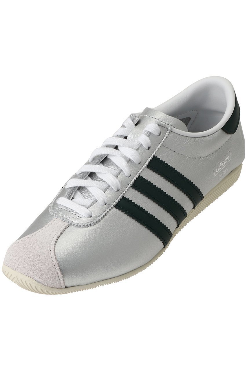 【エリオポール/heliopole】の【adidas】PARIS W SILVER 人気、トレンドファッション・服の通販 founy(ファニー) 　ファッション　Fashion　レディースファッション　Fashion for Women　クラシック　Classic, Timeless Style　シルバー　Silver, Metallic Silver　ストライプ　Stripe, Striped Pattern　スニーカー　Sneakers, Trainers　メタリック　Metallic, Shiny Finish　ライニング　Inner Lining, Inner Fabric, Lined　 other-1|ID: prp329100004888407 ipo3291000000036505657