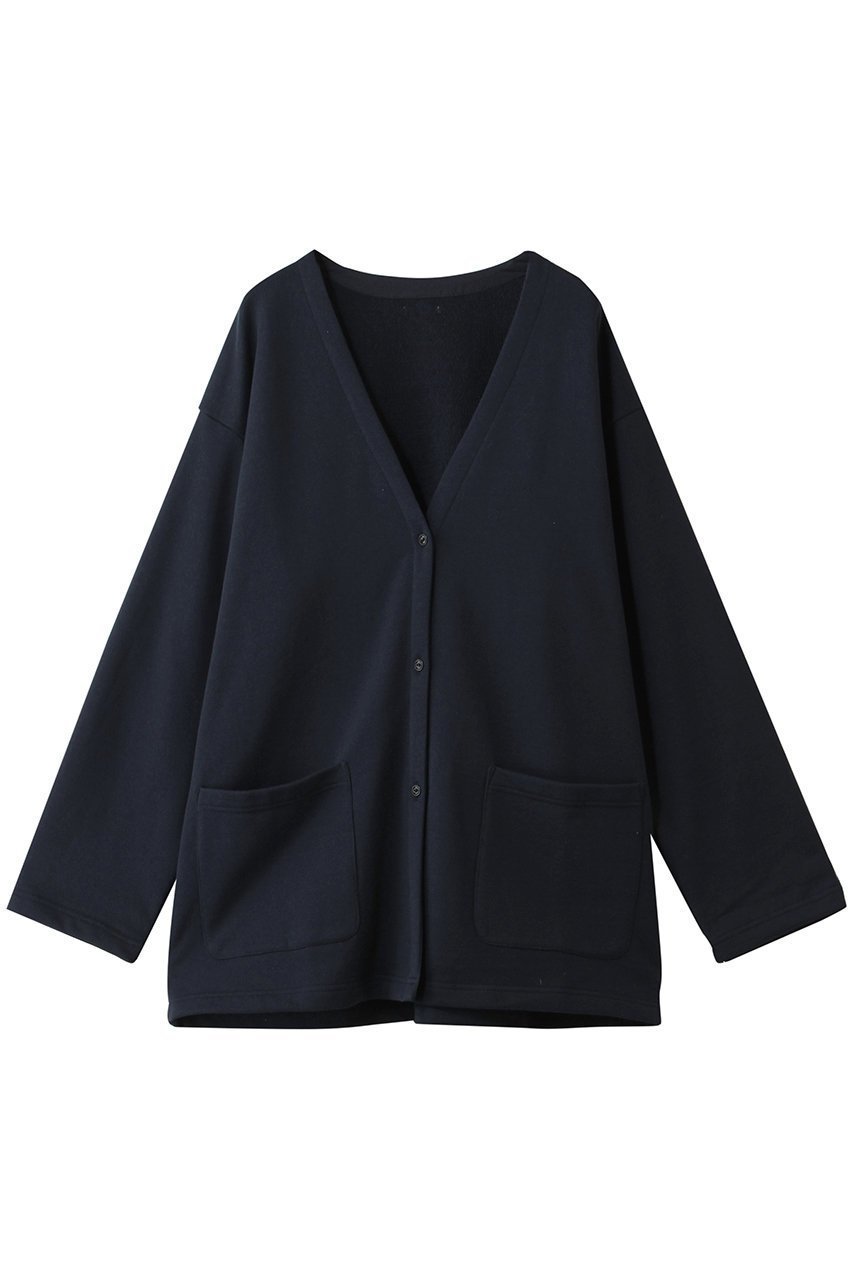 【ミディウミ/MidiUmi】のHOME sweat wide CD カーディガン インテリア・キッズ・メンズ・レディースファッション・服の通販 founy(ファニー) 　ファッション　Fashion　レディースファッション　Fashion for Women　トップス・カットソー　Cut & Sew Tops　カーディガン・羽織り　Layered Style Cardigans　シャツ・ブラウス・オフィスカジュアル　Elegant Blouses & Button-Ups　レディースパーカー・カジュアルフーディー　Casual Hoodies & Sweatshirts　ロングTシャツ・Tシャツ　Longline T-Shirts & Tees　スウェット・クルーネックトップス　Sweatshirts & Crewnecks / Relaxed Fit Sweat Tops　カットソー・ベーシックTシャツ　Cut-and-Sewn Tops / Stretch Tees & Basics　カーディガン　Cardigan, Knitwear　ワイド　Wide, Wide Fit　navy|ID: prp329100004888415 ipo3291000000036505722