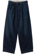 【グラフペーパー/Graphpaper】の【UNISEX】Selvage Denim Belted Pants 人気、トレンドファッション・服の通販 founy(ファニー) ファッション Fashion レディースファッション Fashion for Women パンツ Pants & Trousers デニムパンツ・ジーンズ・美脚デニム Denim Jeans & Pants ユニセックス Unisex, Genderless おすすめ Recommended / Our Picks テーパード Tapered, Tapered Pants デニム Denim, Jeans Material フロント Front, Front Design リラックス Relax, Relaxed Fit ワイド Wide, Wide Fit 定番 Standard, Basic Item thumbnail INDIGO_DARK FADE|ID: prp329100004888419 ipo3291000000036505753