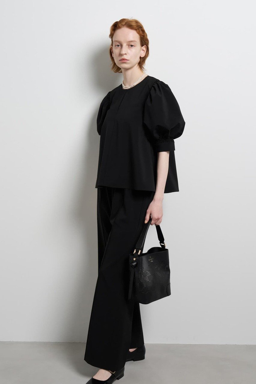 【ランバン オン ブルー/LANVIN en Bleu】のペルフォレ パンチングショルダーバッグ 人気、トレンドファッション・服の通販 founy(ファニー) 　ファッション　Fashion　レディースファッション　Fashion for Women　バッグ　Bags　バケツ　Bucket, Bucket Style　ポーチ　Pouch, Small Case　エレガント 上品　Elegant　巾着　Drawstring Bag, Kinchaku　other-7|ID: prp329100004888426 ipo3291000000036505811