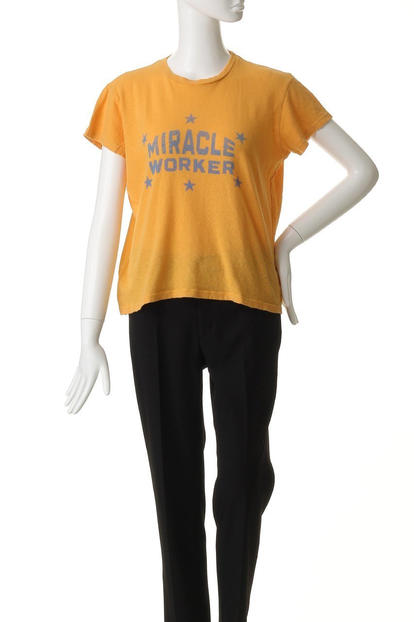【マザー/MOTHER】のTHE SINFUL MIRACLE WONDER Tシャツ (RAC) 人気、トレンドファッション・服の通販 founy(ファニー) 　ファッション　Fashion　レディースファッション　Fashion for Women　トップス・カットソー　Cut & Sew Tops　シャツ・ブラウス・オフィスカジュアル　Elegant Blouses & Button-Ups　ロングTシャツ・Tシャツ　Longline T-Shirts & Tees　カットソー・ベーシックTシャツ　Cut-and-Sewn Tops / Stretch Tees & Basics　グラフィック　Graphic, Graphic Design　ショート　Short, Short Length　スリム　Slim, Slim Fit　スリーブ　Sleeve, Long Sleeve / Short Sleeve　フィット　Fit, Slim Fit　モチーフ　Motif, Design Theme　リネン　Linen, Linen Fabric　ヴィンテージ　Vintage Style　other-2|ID: prp329100004888430 ipo3291000000036505848