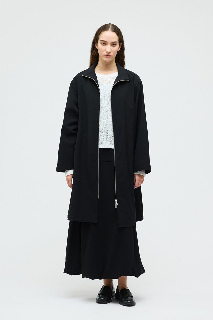 【ミズイロ インド/mizuiro ind】のhigh neck zip CT コート 人気、トレンドファッション・服の通販 founy(ファニー) ファッション Fashion レディースファッション Fashion for Women アウター Coat / Outerwear Collection コート・ロングコート・ピーコート Long Coats, Peacoats & More ストレート Straight, Straight Cut スラックス Slacks, Dress Pants デニム Denim, Jeans Material ハイネック High Neck, Mock Neck ロング Long, Long-Length other-8|ID: prp329100004888434 ipo3291000000036505890