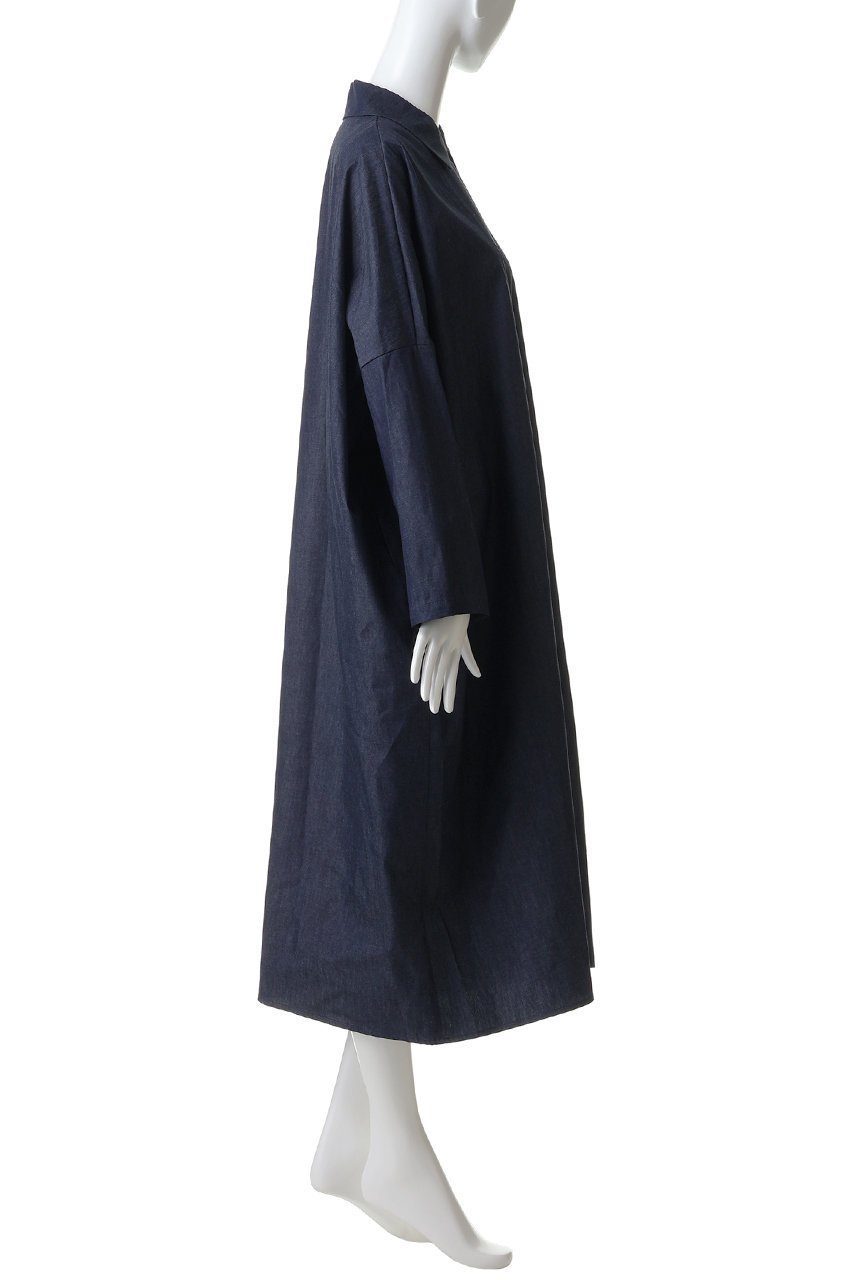 【ミズイロ インド/mizuiro ind】のdenim wide shirt OP ワンピース 人気、トレンドファッション・服の通販 founy(ファニー) 　ファッション　Fashion　レディースファッション　Fashion for Women　ワンピース　Dresses　チュニック　Tunic Tops & Dresses　おすすめ　Recommended / Our Picks　チュニック　Tunic, Long Top　ビッグ　Big, Oversized　ロング　Long, Long-Length　エレガント 上品　Elegant　other-3|ID: prp329100004888435 ipo3291000000036505894