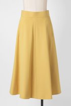 【オーヴィル/EAUVIRE】のソフトツイルフレアスカート 人気、トレンドファッション・服の通販 founy(ファニー) ファッション Fashion レディースファッション Fashion for Women スカート Skirts Aライン・フレアスカート A-Line & Flared Skirts ストレッチ Stretch, Stretchy Fabric ツイル Twist, Twisted Detail バランス Balance, Style Balance フォルム Silhouette, Form 日本製 Made In Japan thumbnail イエロー|ID: prp329100004888437 ipo3291000000036505918