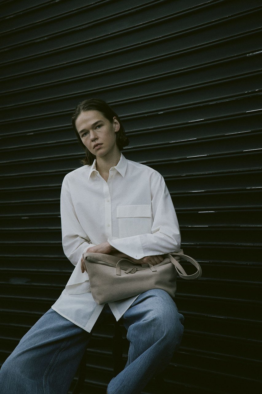 【スキュー/SCUE】のロングハンドルジッパートート M 人気、トレンドファッション・服の通販 founy(ファニー) 　ファッション　Fashion　レディースファッション　Fashion for Women　バッグ　Bags　シンプル　Simple, Minimal　フォルム　Silhouette, Form　other-2|ID: prp329100004888441 ipo3291000000036505952