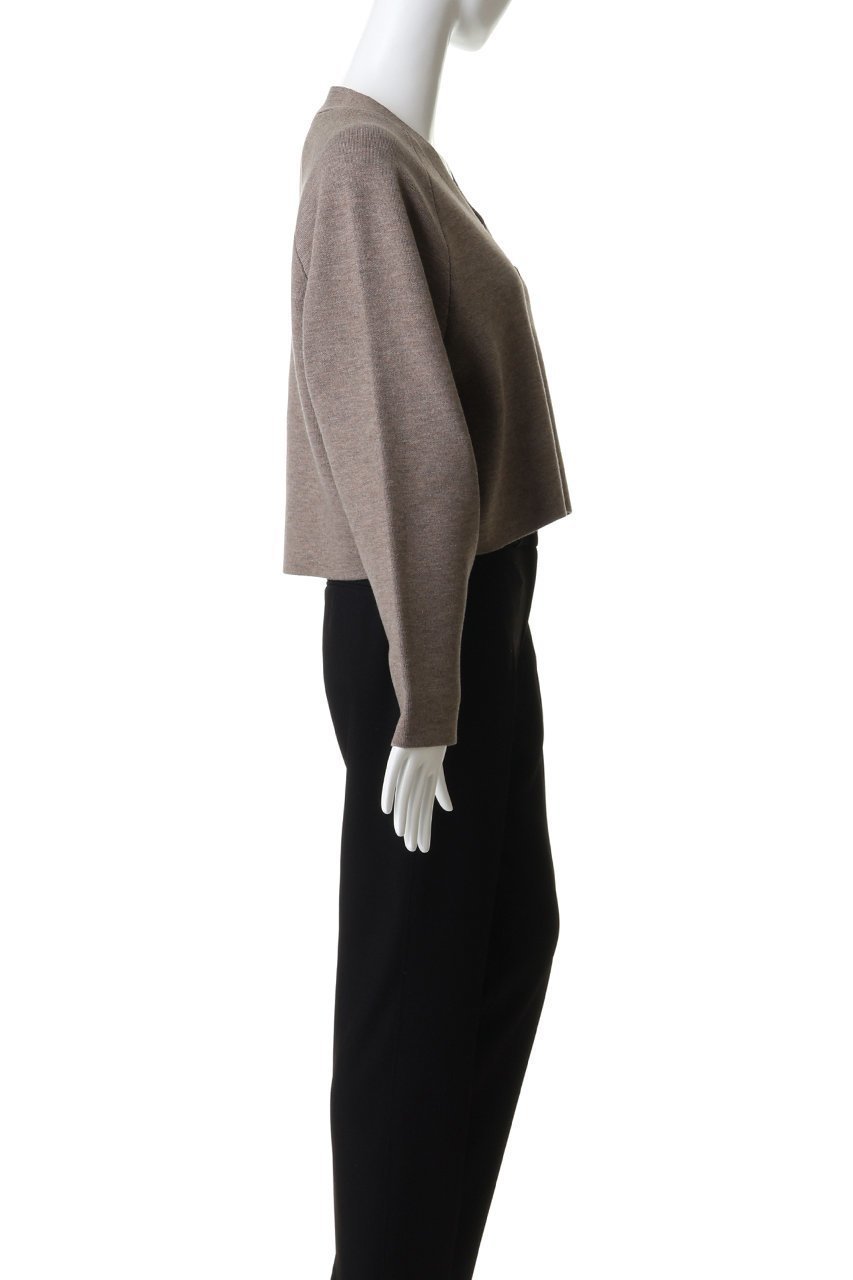 【スタニングルアー/STUNNING LURE】のダブルフェイスニットカーディガン 人気、トレンドファッション・服の通販 founy(ファニー) ファッション Fashion レディースファッション Fashion for Women トップス・カットソー Cut & Sew Tops ニット Knit Tops & Sweaters カーディガン・羽織り Layered Style Cardigans カーディガン Cardigan, Knitwear ショート Short, Short Length フォルム Silhouette, Form ワイド Wide, Wide Fit エレガント 上品 Elegant 再入荷 Restock / Back in Stock other-3|ID: prp329100004888459 ipo3291000000036506096