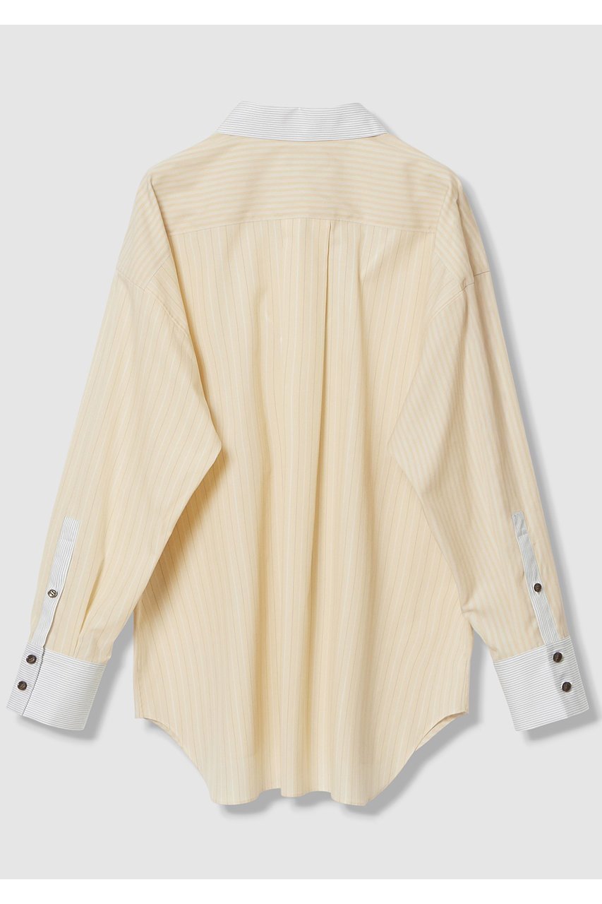 【アルアバイル/allureville】の【WEB・一部店舗別注】クレイジーストライプシャツ 人気、トレンドファッション・服の通販 founy(ファニー) ファッション Fashion レディースファッション Fashion for Women トップス・カットソー Cut & Sew Tops シャツ・ブラウス・オフィスカジュアル Elegant Blouses & Button-Ups おすすめ Recommended / Our Picks ショルダー Shoulder, Shoulder Strap スリーブ Sleeve, Long Sleeve / Short Sleeve デニム Denim, Jeans Material ドロップ Drop Shoulder, Dropped Style パターン Pattern, Design Print パッチ Patch, Appliqué ボトム Bottoms, Lower Wear ポケット Pocket, Pocket Detail マニッシュ Mannish, Boyish ロング Long, Long-Length 別注 Limited Edition, Custom Order 新作・新入荷 New Arrivals / New In other-2|ID: prp329100004888472 ipo3291000000036506213