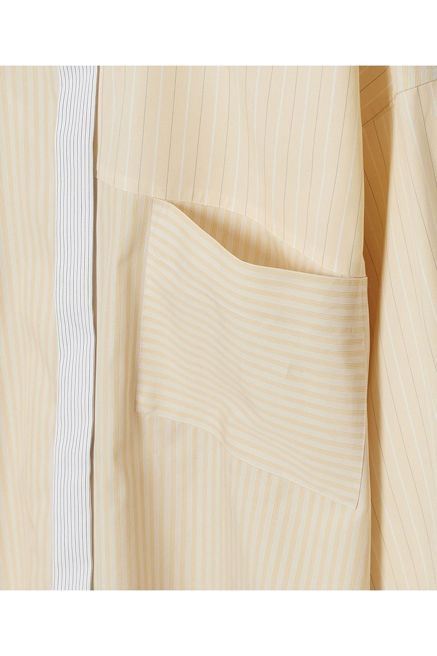 【アルアバイル/allureville】の【WEB・一部店舗別注】クレイジーストライプシャツ 人気、トレンドファッション・服の通販 founy(ファニー) ファッション Fashion レディースファッション Fashion for Women トップス・カットソー Cut & Sew Tops シャツ・ブラウス・オフィスカジュアル Elegant Blouses & Button-Ups おすすめ Recommended / Our Picks ショルダー Shoulder, Shoulder Strap スリーブ Sleeve, Long Sleeve / Short Sleeve デニム Denim, Jeans Material ドロップ Drop Shoulder, Dropped Style パターン Pattern, Design Print パッチ Patch, Appliqué ボトム Bottoms, Lower Wear ポケット Pocket, Pocket Detail マニッシュ Mannish, Boyish ロング Long, Long-Length 別注 Limited Edition, Custom Order 新作・新入荷 New Arrivals / New In other-4|ID: prp329100004888472 ipo3291000000036506215