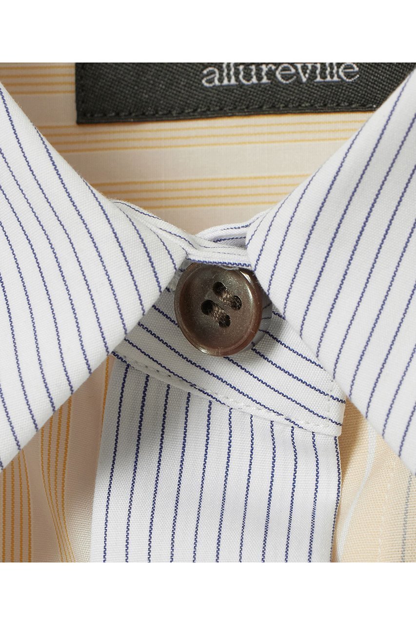 【アルアバイル/allureville】の【WEB・一部店舗別注】クレイジーストライプシャツ 人気、トレンドファッション・服の通販 founy(ファニー) ファッション Fashion レディースファッション Fashion for Women トップス・カットソー Cut & Sew Tops シャツ・ブラウス・オフィスカジュアル Elegant Blouses & Button-Ups おすすめ Recommended / Our Picks ショルダー Shoulder, Shoulder Strap スリーブ Sleeve, Long Sleeve / Short Sleeve デニム Denim, Jeans Material ドロップ Drop Shoulder, Dropped Style パターン Pattern, Design Print パッチ Patch, Appliqué ボトム Bottoms, Lower Wear ポケット Pocket, Pocket Detail マニッシュ Mannish, Boyish ロング Long, Long-Length 別注 Limited Edition, Custom Order 新作・新入荷 New Arrivals / New In other-7|ID: prp329100004888472 ipo3291000000036506218