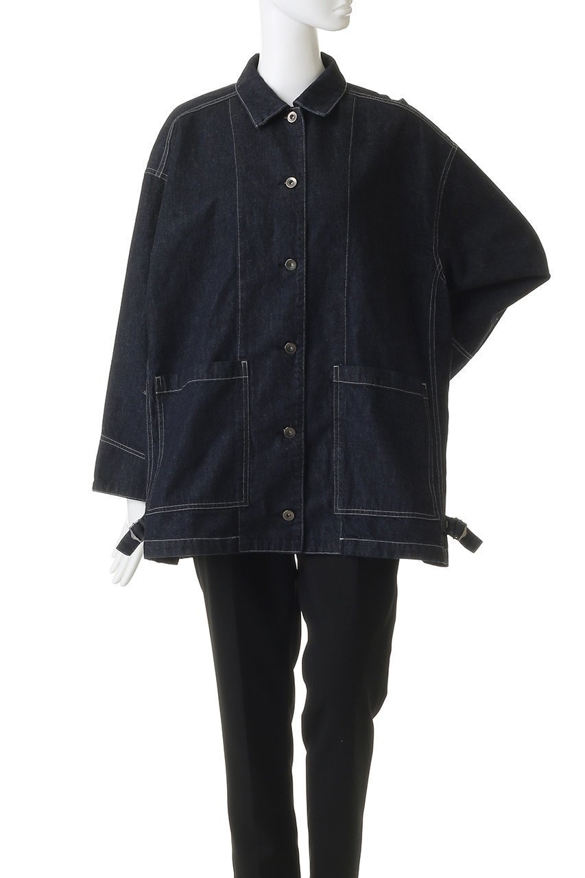 【ミズイロ インド/mizuiro ind】のwide denim coverall カバーオール 人気、トレンドファッション・服の通販 founy(ファニー) 　ファッション　Fashion　レディースファッション　Fashion for Women　アウター　Coat / Outerwear Collection　レディースジャケット・軽アウター　Jackets　おすすめ　Recommended / Our Picks　ジャケット　Jacket, Outerwear　スタイリッシュ　Stylish, Fashionable　スリーブ　Sleeve, Long Sleeve / Short Sleeve　セットアップ　Set-Up, Coordinated Outfit　ハーフ　Half, Half-Length　ロング　Long, Long-Length　ワーク　Workwear, Utility Style　再入荷　Restock / Back in Stock　other-2|ID: prp329100004888474 ipo3291000000036506232