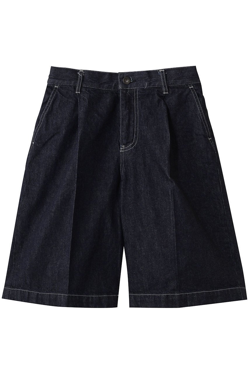【ミズイロ インド/mizuiro ind】のdenim half PT パンツ 人気、トレンドファッション・服の通販 founy(ファニー) ファッション Fashion レディースファッション Fashion for Women パンツ Pants & Trousers デニム Denim, Jeans Material ハーフ Half, Half-Length other-1|ID: prp329100004888477 ipo3291000000036506259
