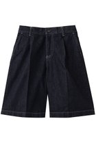 【ミズイロ インド/mizuiro ind】のdenim half PT パンツ 人気、トレンドファッション・服の通販 founy(ファニー) ファッション Fashion レディースファッション Fashion for Women パンツ Pants & Trousers デニム Denim, Jeans Material ハーフ Half, Half-Length thumbnail navyA|ID: prp329100004888477 ipo3291000000036506260