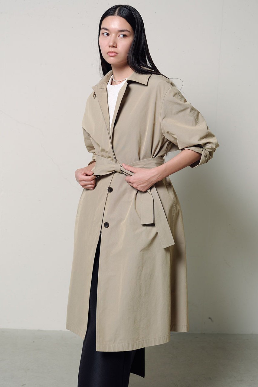 【ジェイドット/j.】のイタリアンシャンブレー ライトトレンチコート 人気、トレンドファッション・服の通販 founy(ファニー) 　ファッション　Fashion　レディースファッション　Fashion for Women　アウター　Coat / Outerwear Collection　コート・ロングコート・ピーコート　Long Coats, Peacoats & More　トレンチコート / 春秋の定番アウター　Trench Coats　クラシカル　Classical, Vintage-Inspired　リュクス　Luxury, Elegant, High-End, Chic　ロング　Long, Long-Length　エレガント 上品　Elegant　定番　Standard, Basic Item　other-8|ID: prp329100004888484 ipo3291000000036506319