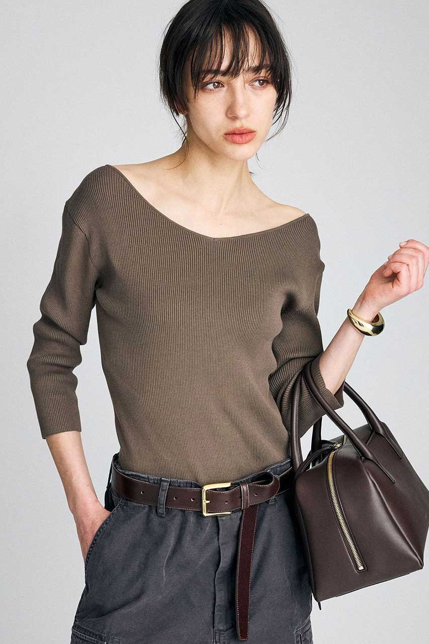 【ブリル/BRILL】の【raspail】Vネックプルオーバー 人気、トレンドファッション・服の通販 founy(ファニー) ファッション Fashion レディースファッション Fashion for Women トップス・カットソー Cut & Sew Tops ニット Knit Tops & Sweaters カジュアルプルオーバー・ニットトップス Pullovers & Knit Tops / Casual Pullovers Vネックトップス V-Neck Tops / V-Cut Neckline Shirts コレクション Collection, Seasonal Line デコルテ Décolleté, Neckline ベーシック Basic, Essential モダン Modern, Contemporary other-4|ID: prp329100004888486 ipo3291000000036506334