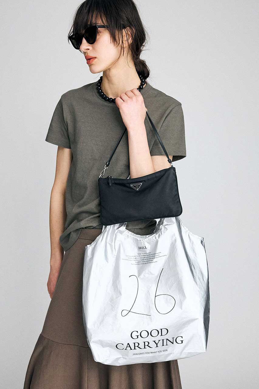 【ブリル/BRILL】のBRILL シルバートートバッグ 人気、トレンドファッション・服の通販 founy(ファニー) 　ファッション　Fashion　レディースファッション　Fashion for Women　バッグ　Bags　再入荷　Restock / Back in Stock　ビジネス 仕事 通勤　Business / Work / Commuting　other-3|ID: prp329100004888487 ipo3291000000036506342