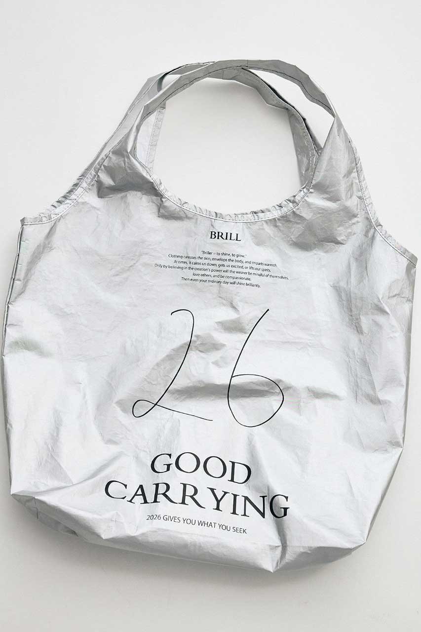 【ブリル/BRILL】のBRILL シルバートートバッグ 人気、トレンドファッション・服の通販 founy(ファニー) 　ファッション　Fashion　レディースファッション　Fashion for Women　バッグ　Bags　再入荷　Restock / Back in Stock　ビジネス 仕事 通勤　Business / Work / Commuting　other-4|ID: prp329100004888487 ipo3291000000036506343