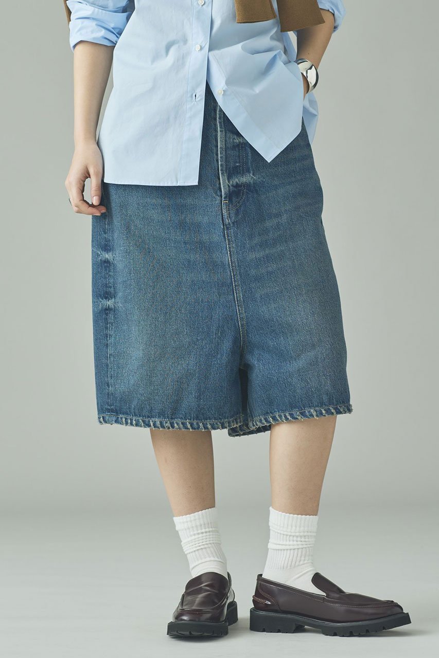 【カレンソロジー/Curensology】の〈&RC〉ワイドルーズハーフデニムパンツ 人気、トレンドファッション・服の通販 founy(ファニー) 　ファッション　Fashion　レディースファッション　Fashion for Women　パンツ　Pants & Trousers　デニムパンツ・ジーンズ・美脚デニム　Denim Jeans & Pants　おすすめ　Recommended / Our Picks　インディゴ　Indigo Denim　デニム　Denim, Jeans Material　トレンド　Trend, Trending Now　ハーフ　Half, Half-Length　レース　Lace, Lace Fabric　エレガント 上品　Elegant　人気　Popular, Best Seller　羽織　Haori, Light Jacket　other-2|ID: prp329100004888491 ipo3291000000036506378