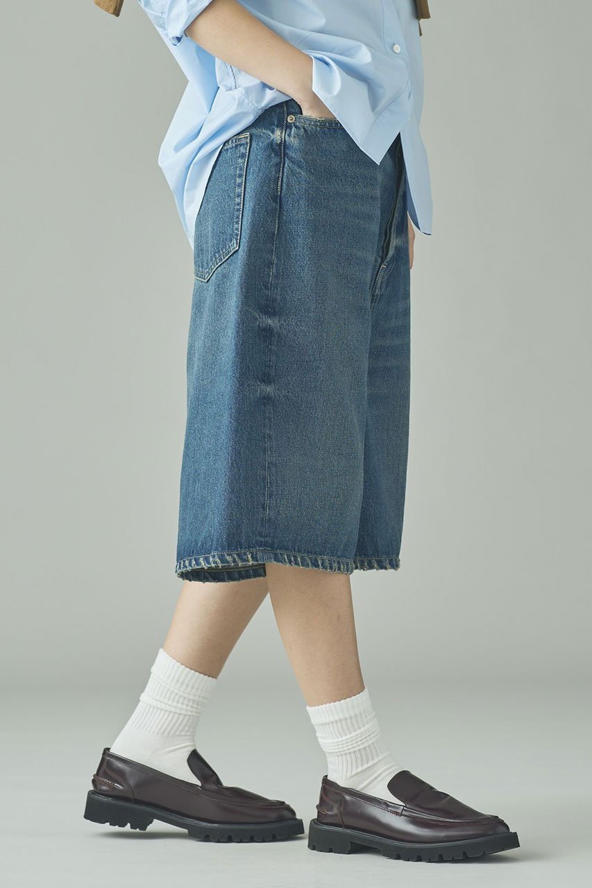 【カレンソロジー/Curensology】の〈&RC〉ワイドルーズハーフデニムパンツ 人気、トレンドファッション・服の通販 founy(ファニー) 　ファッション　Fashion　レディースファッション　Fashion for Women　パンツ　Pants & Trousers　デニムパンツ・ジーンズ・美脚デニム　Denim Jeans & Pants　おすすめ　Recommended / Our Picks　インディゴ　Indigo Denim　デニム　Denim, Jeans Material　トレンド　Trend, Trending Now　ハーフ　Half, Half-Length　レース　Lace, Lace Fabric　エレガント 上品　Elegant　人気　Popular, Best Seller　羽織　Haori, Light Jacket　other-3|ID: prp329100004888491 ipo3291000000036506379