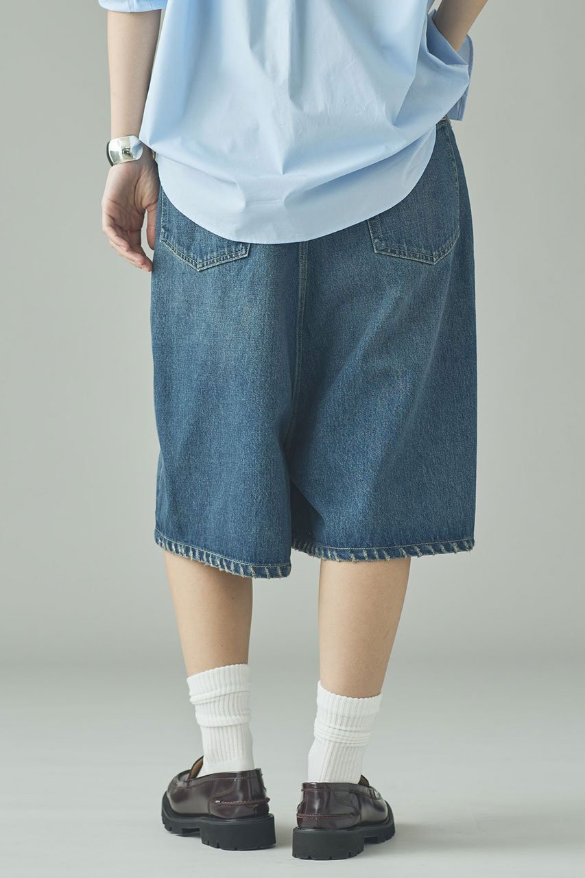 【カレンソロジー/Curensology】の〈&RC〉ワイドルーズハーフデニムパンツ 人気、トレンドファッション・服の通販 founy(ファニー) 　ファッション　Fashion　レディースファッション　Fashion for Women　パンツ　Pants & Trousers　デニムパンツ・ジーンズ・美脚デニム　Denim Jeans & Pants　おすすめ　Recommended / Our Picks　インディゴ　Indigo Denim　デニム　Denim, Jeans Material　トレンド　Trend, Trending Now　ハーフ　Half, Half-Length　レース　Lace, Lace Fabric　エレガント 上品　Elegant　人気　Popular, Best Seller　羽織　Haori, Light Jacket　other-4|ID: prp329100004888491 ipo3291000000036506380