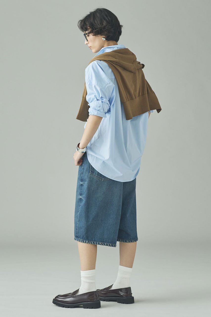 【カレンソロジー/Curensology】の〈&RC〉ワイドルーズハーフデニムパンツ 人気、トレンドファッション・服の通販 founy(ファニー) 　ファッション　Fashion　レディースファッション　Fashion for Women　パンツ　Pants & Trousers　デニムパンツ・ジーンズ・美脚デニム　Denim Jeans & Pants　おすすめ　Recommended / Our Picks　インディゴ　Indigo Denim　デニム　Denim, Jeans Material　トレンド　Trend, Trending Now　ハーフ　Half, Half-Length　レース　Lace, Lace Fabric　エレガント 上品　Elegant　人気　Popular, Best Seller　羽織　Haori, Light Jacket　other-7|ID: prp329100004888491 ipo3291000000036506383