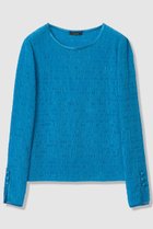 【アルアバイル/allureville】のランダムシャーリングプルオーバー 人気、トレンドファッション・服の通販 founy(ファニー) ファッション Fashion レディースファッション Fashion for Women トップス・カットソー Cut & Sew Tops シャツ・ブラウス・オフィスカジュアル Elegant Blouses & Button-Ups ロングTシャツ・Tシャツ Longline T-Shirts & Tees カジュアルプルオーバー・ニットトップス Pullovers & Knit Tops / Casual Pullovers カットソー・ベーシックTシャツ Cut-and-Sewn Tops / Stretch Tees & Basics インナー Innerwear カットソー Cut and Sewn Top シアー Sheer, See-Through スリーブ Sleeve, Long Sleeve / Short Sleeve テクスチャー Texture, Textured Fabric ロング Long, Long-Length エレガント 上品 Elegant thumbnail ブルー|ID: prp329100004888493 ipo3291000000036506395