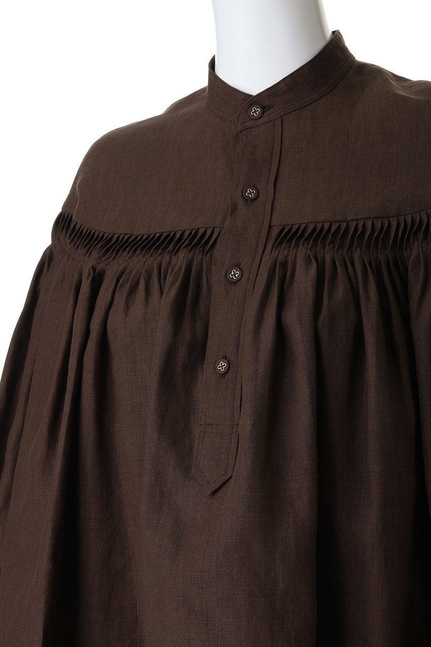 【サイ サイベーシックス/Scye SCYE BASICS】の60/1 Linen Cambric タックド ブラウス 人気、トレンドファッション・服の通販 founy(ファニー) ファッション Fashion レディースファッション Fashion for Women トップス・カットソー Cut & Sew Tops シャツ・ブラウス・オフィスカジュアル Elegant Blouses & Button-Ups スラックス Slacks, Dress Pants スリーブ Sleeve, Long Sleeve / Short Sleeve デニム Denim, Jeans Material フェミニン Feminine, Girly リネン Linen, Linen Fabric ロング Long, Long-Length other-5|ID: prp329100004888496 ipo3291000000036521847