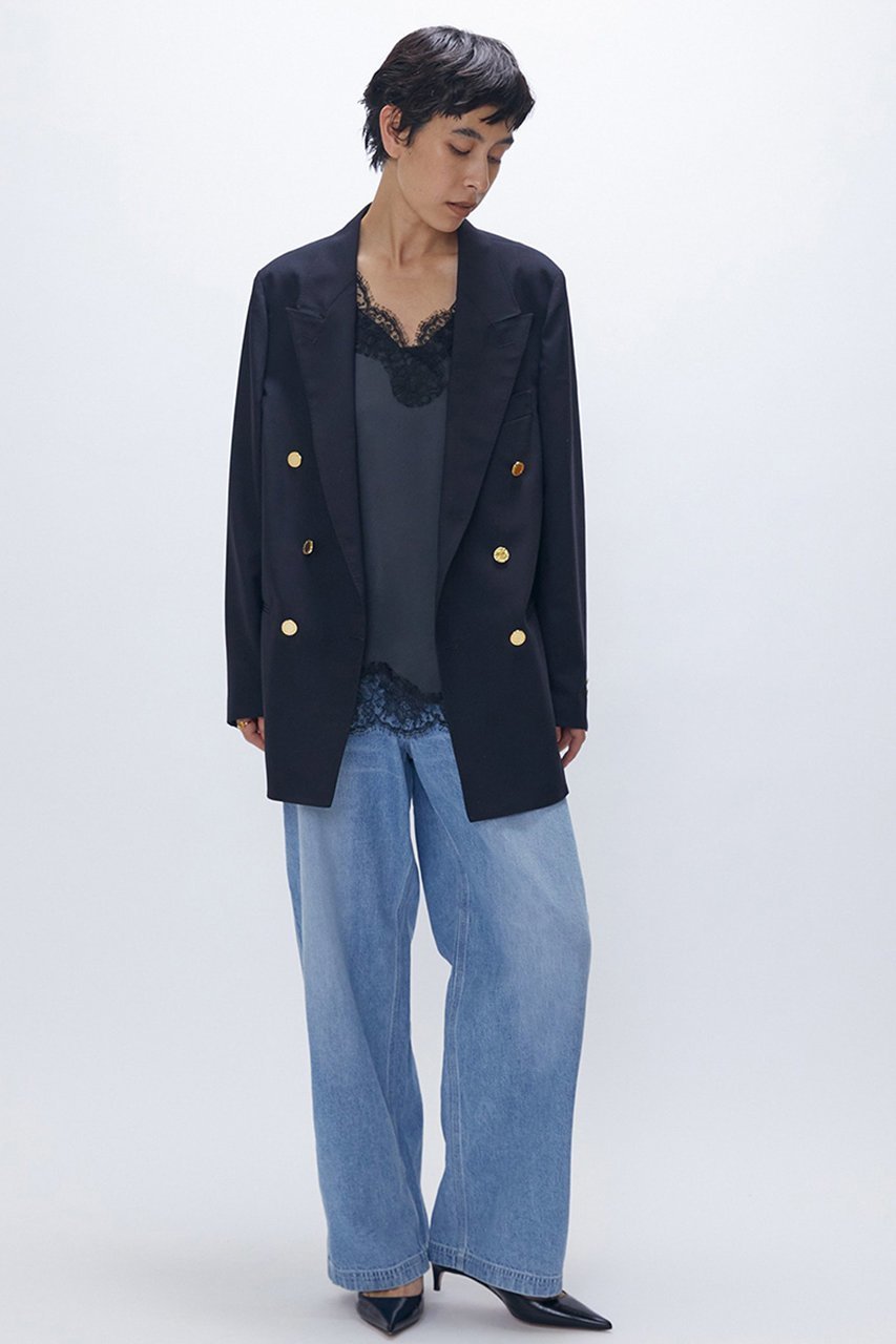 【プルミエ アロンディスモン/1er Arrondissement】のランジェリーキャミソール 人気、トレンドファッション・服の通販 founy(ファニー) 　ファッション　Fashion　レディースファッション　Fashion for Women　下着・ランジェリー　Lingerie & Intimates　その他ランジェリー・インナーアイテム　Other Lingerie / Intimates　トップス・カットソー　Cut & Sew Tops　おすすめ　Recommended / Our Picks　インナー　Innerwear　エレガント 上品　Elegant　キャミソール　Camisole, Spaghetti Strap Top　サテン　Satin, Glossy Fabric　シルク　Silk, 100% Silk　ジャケット　Jacket, Outerwear　タンク　Tank Top, Sleeveless Top　フェミニン　Feminine, Girly　フランス　France, French　ブルゾン　Blouson, Bomber Jacket　ランジェリー　Lingerie, Intimate Wear　レース　Lace, Lace Fabric　再入荷　Restock / Back in Stock　other-6|ID: prp329100004888497 ipo3291000000036506434