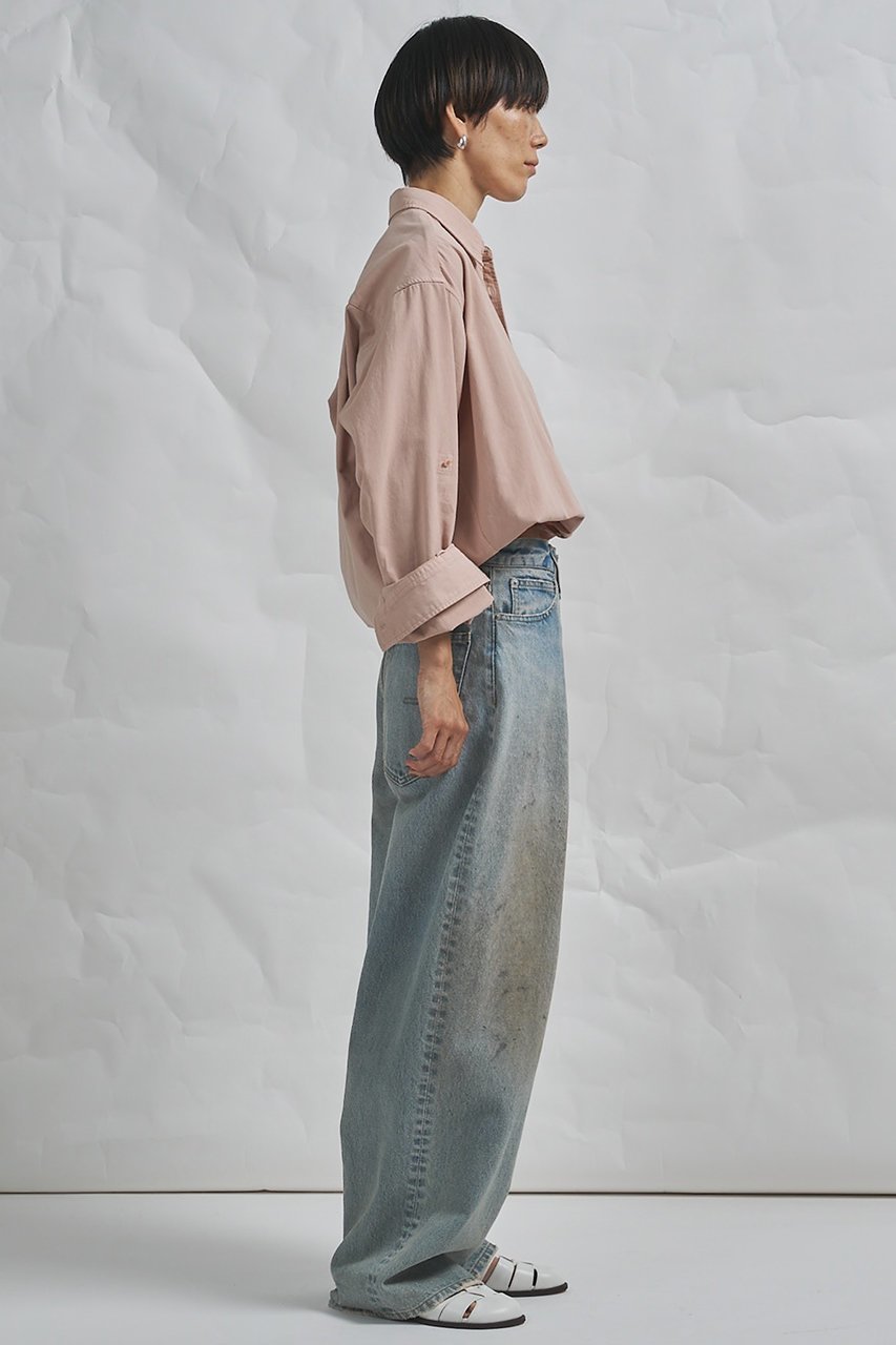 【ウィムガゼット/Whim Gazette】の【GEMINI】製品染めシャツ 人気、トレンドファッション・服の通販 founy(ファニー) 　ファッション　Fashion　レディースファッション　Fashion for Women　トップス・カットソー　Cut & Sew Tops　シャツ・ブラウス・オフィスカジュアル　Elegant Blouses & Button-Ups　おすすめ　Recommended / Our Picks　オックス　Oxford Fabric　スリーブ　Sleeve, Long Sleeve / Short Sleeve　セットアップ　Set-Up, Coordinated Outfit　フォルム　Silhouette, Form　ロング　Long, Long-Length　ヴィンテージ　Vintage Style　other-6|ID: prp329100004888498 ipo3291000000036506444