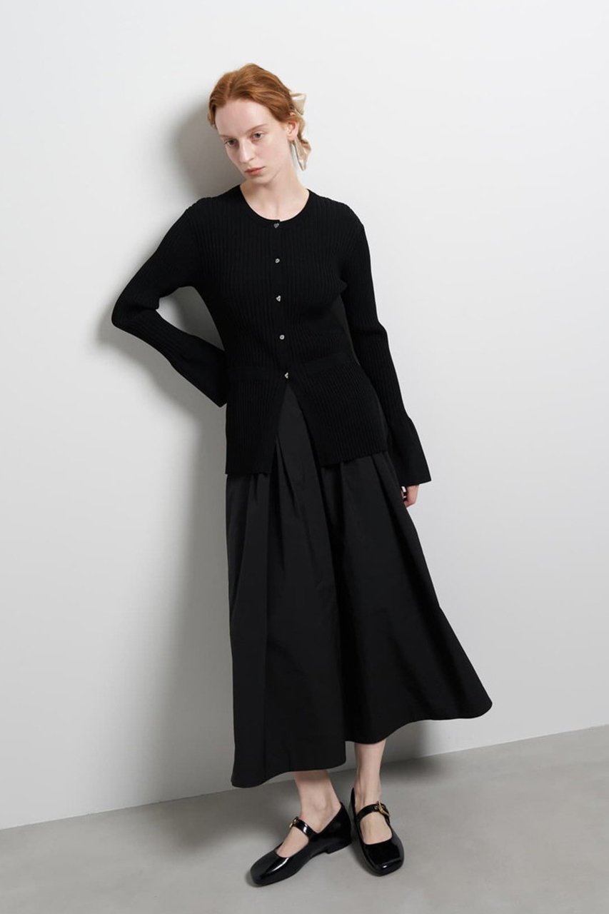 【ランバン オン ブルー/LANVIN en Bleu】のリブカフスカーディガン 人気、トレンドファッション・服の通販 founy(ファニー) ファッション Fashion レディースファッション Fashion for Women トップス・カットソー Cut & Sew Tops ニット Knit Tops & Sweaters カーディガン・羽織り Layered Style Cardigans カフス Cuff Design カーディガン Cardigan, Knitwear バランス Balance, Style Balance ファブリック Fabric, Textile フロント Front, Front Design ボトム Bottoms, Lower Wear モチーフ Motif, Design Theme ランダム Random, Irregular other-6|ID: prp329100004888502 ipo3291000000036506480