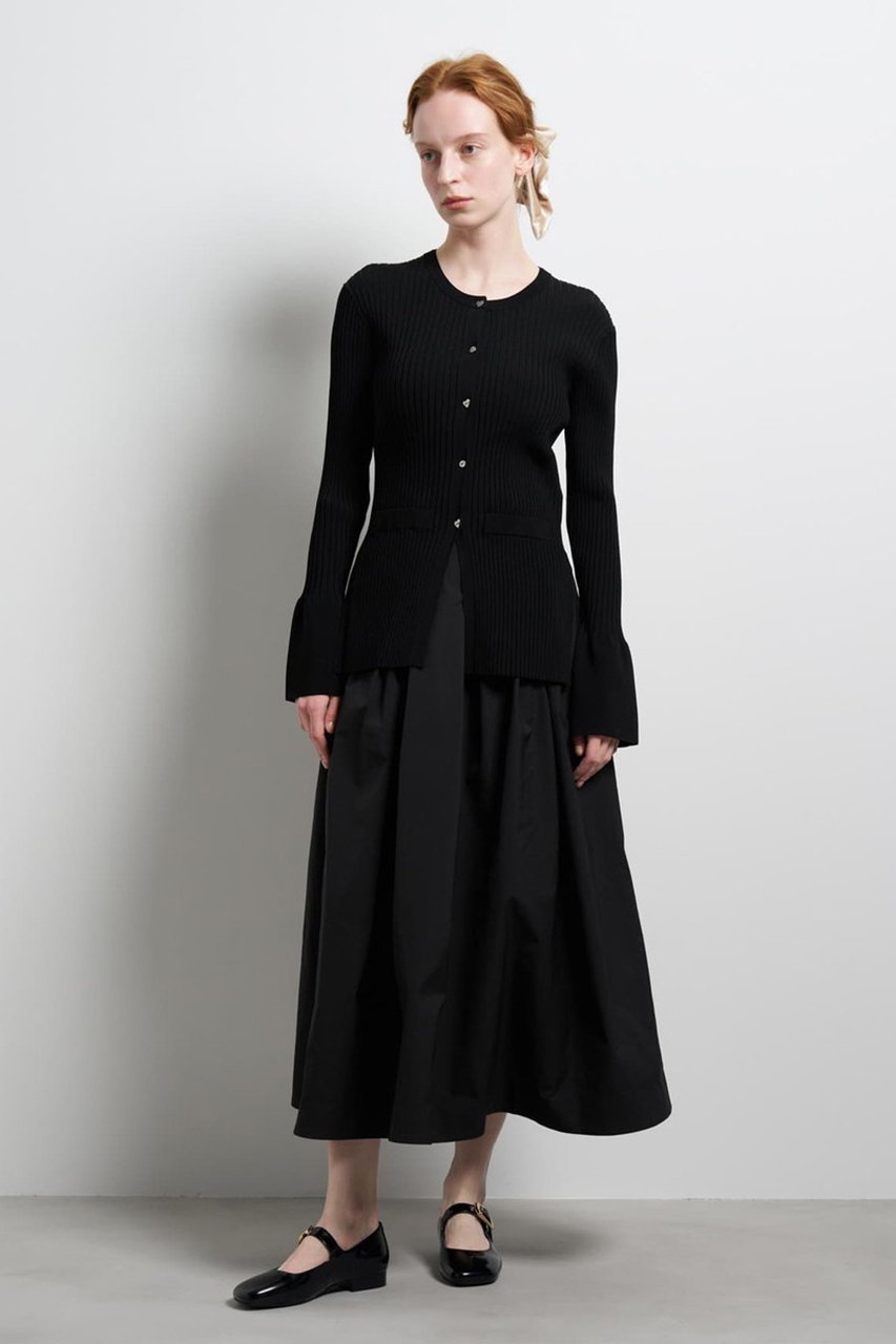 【ランバン オン ブルー/LANVIN en Bleu】のリブカフスカーディガン 人気、トレンドファッション・服の通販 founy(ファニー) ファッション Fashion レディースファッション Fashion for Women トップス・カットソー Cut & Sew Tops ニット Knit Tops & Sweaters カーディガン・羽織り Layered Style Cardigans カフス Cuff Design カーディガン Cardigan, Knitwear バランス Balance, Style Balance ファブリック Fabric, Textile フロント Front, Front Design ボトム Bottoms, Lower Wear モチーフ Motif, Design Theme ランダム Random, Irregular other-7|ID: prp329100004888502 ipo3291000000036506481