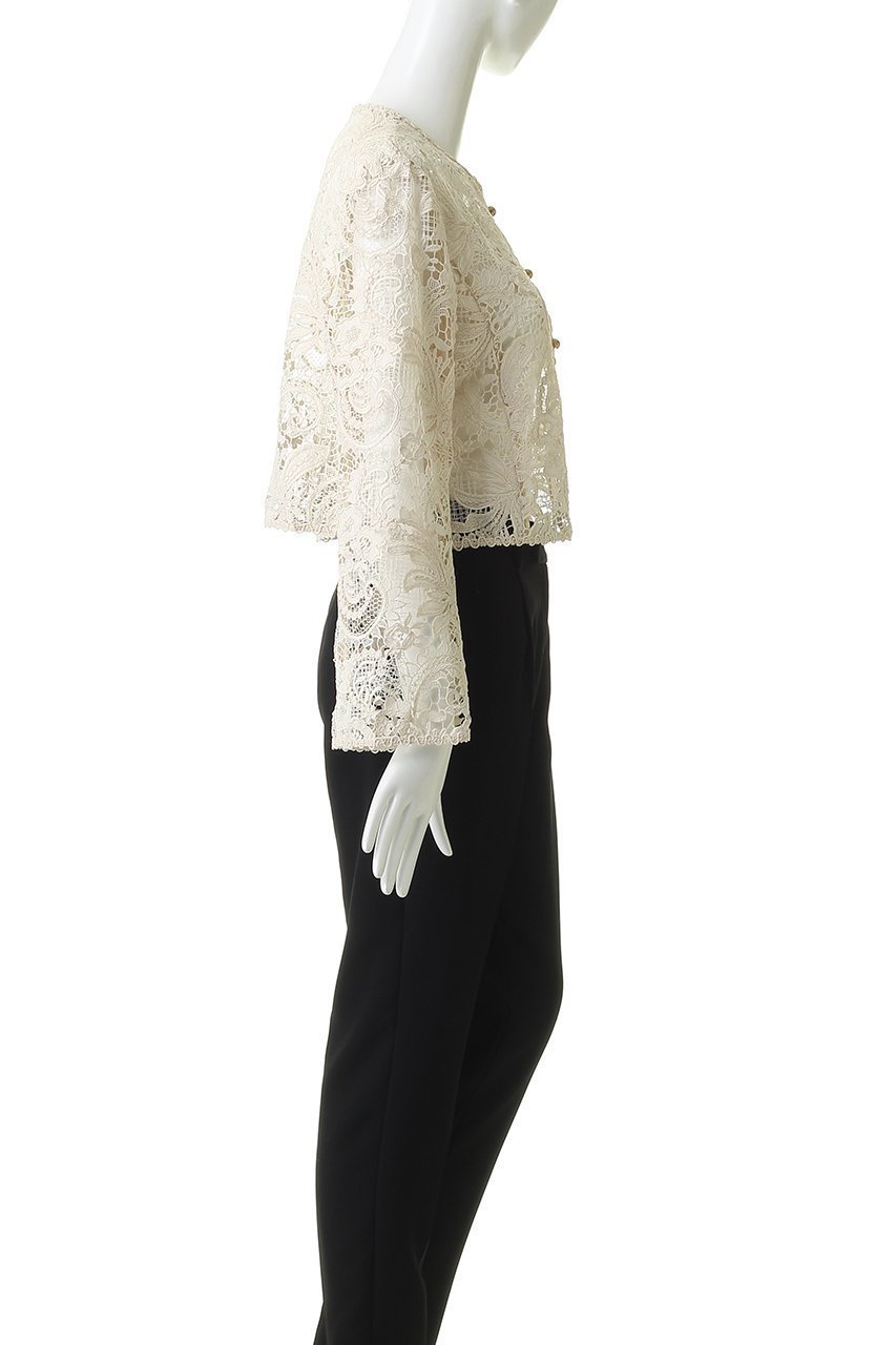 【ランバン オン ブルー/LANVIN en Bleu】のペイズリーコードレースジャケット 人気、トレンドファッション・服の通販 founy(ファニー) ファッション Fashion レディースファッション Fashion for Women アウター Coat / Outerwear Collection レディースジャケット・軽アウター Jackets エレガント 上品 Elegant クラシカル Classical, Vintage-Inspired ケミカル Chemical, Chemical Wash コンパクト Compact, Small Size ジャケット Jacket, Outerwear ペイズリー Paisley, Ethnic Pattern マーガレット Marguerite, Daisy Pattern モチーフ Motif, Design Theme レース Lace, Lace Fabric 軽量 Lightweight, Ultra Light other-3|ID: prp329100004888504 ipo3291000000036521875