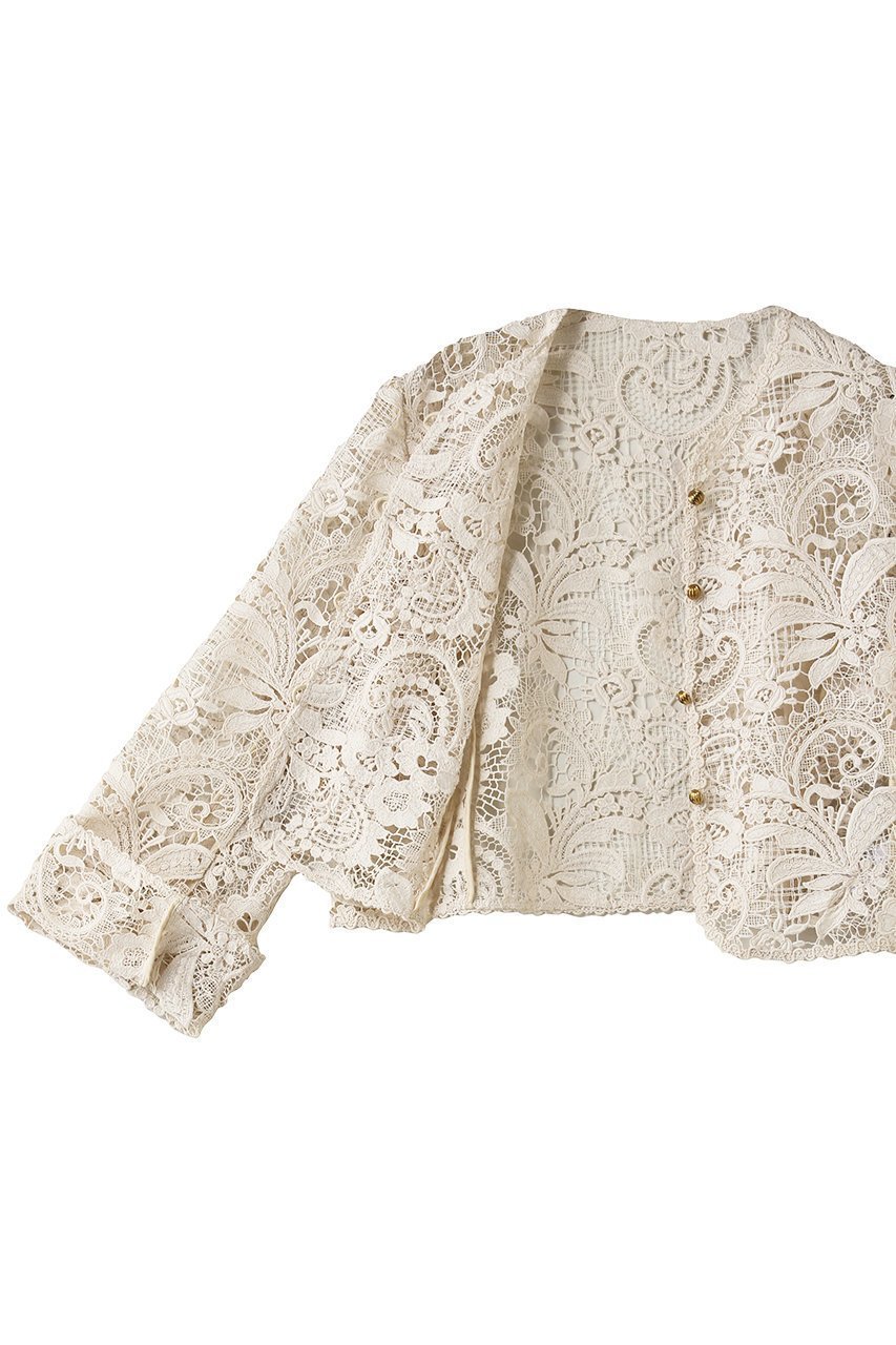 【ランバン オン ブルー/LANVIN en Bleu】のペイズリーコードレースジャケット 人気、トレンドファッション・服の通販 founy(ファニー) ファッション Fashion レディースファッション Fashion for Women アウター Coat / Outerwear Collection レディースジャケット・軽アウター Jackets エレガント 上品 Elegant クラシカル Classical, Vintage-Inspired ケミカル Chemical, Chemical Wash コンパクト Compact, Small Size ジャケット Jacket, Outerwear ペイズリー Paisley, Ethnic Pattern マーガレット Marguerite, Daisy Pattern モチーフ Motif, Design Theme レース Lace, Lace Fabric 軽量 Lightweight, Ultra Light other-6|ID: prp329100004888504 ipo3291000000036521878