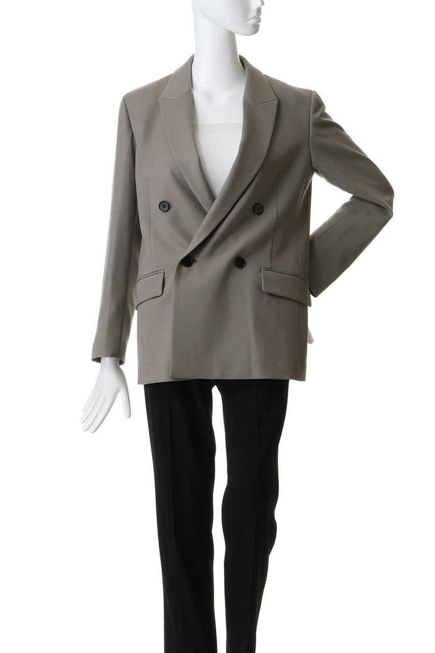 【アンクレイヴ/uncrave】のプルーフウールライクツイル ジャケット 人気、トレンドファッション・服の通販 founy(ファニー) 　ファッション　Fashion　レディースファッション　Fashion for Women　アウター　Coat / Outerwear Collection　レディースジャケット・軽アウター　Jackets　吸水　Absorbent, Quick-Dry　シャンブレー　Chambray, Denim-Like Fabric　ジャケット　Jacket, Outerwear　セットアップ　Set-Up, Coordinated Outfit　ダブル　Double, Double-Breasted　ツイル　Twist, Twisted Detail　バランス　Balance, Style Balance　ループ　Loop, Loop Knit　ワイド　Wide, Wide Fit　再入荷　Restock / Back in Stock　おすすめ　Recommended / Our Picks　other-2|ID: prp329100004888508 ipo3291000000036506539