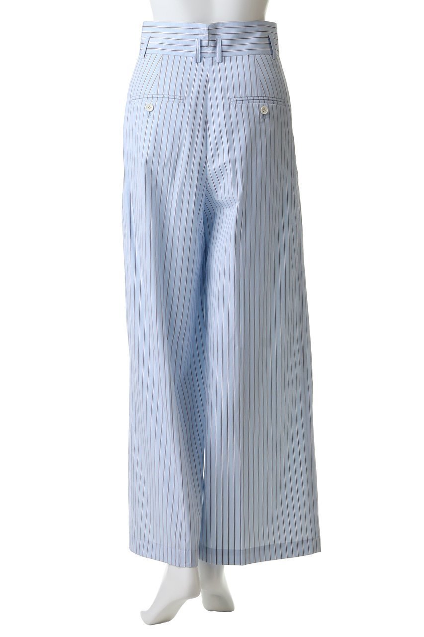 【アンクレイヴ/uncrave】のTHOMAS MASON ワイドトラウザー 人気、トレンドファッション・服の通販 founy(ファニー) 　ファッション　Fashion　レディースファッション　Fashion for Women　パンツ　Pants & Trousers　ストライプ　Stripe, Striped Pattern　ドレス　Dress, One-Piece　フロント　Front, Front Design　ベーシック　Basic, Essential　other-4|ID: prp329100004888509 ipo3291000000036506549