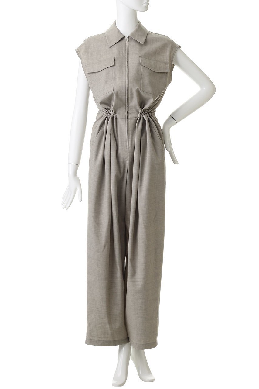 【デパリエ/DEPAREILLE】のウォッシャブルウールコンビネゾン 人気、トレンドファッション・服の通販 founy(ファニー) 　ファッション　Fashion　レディースファッション　Fashion for Women　パンツ　Pants & Trousers　ウォッシャブル　Machine Washable　エレガント 上品　Elegant　コンビネゾン　Jumpsuit, All-in-One　サンダル　Sandals, Summer Shoes　再入荷　Restock / Back in Stock　洗える　Machine Washable　other-6|ID: prp329100004888513 ipo3291000000036506585