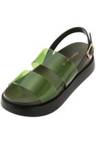 【テンパレイト/TEMPERATE】のENZO ダブルベルトサンダル(レイン対応) グリーン|ID: prp329100004888515 ipo3291000000036506595