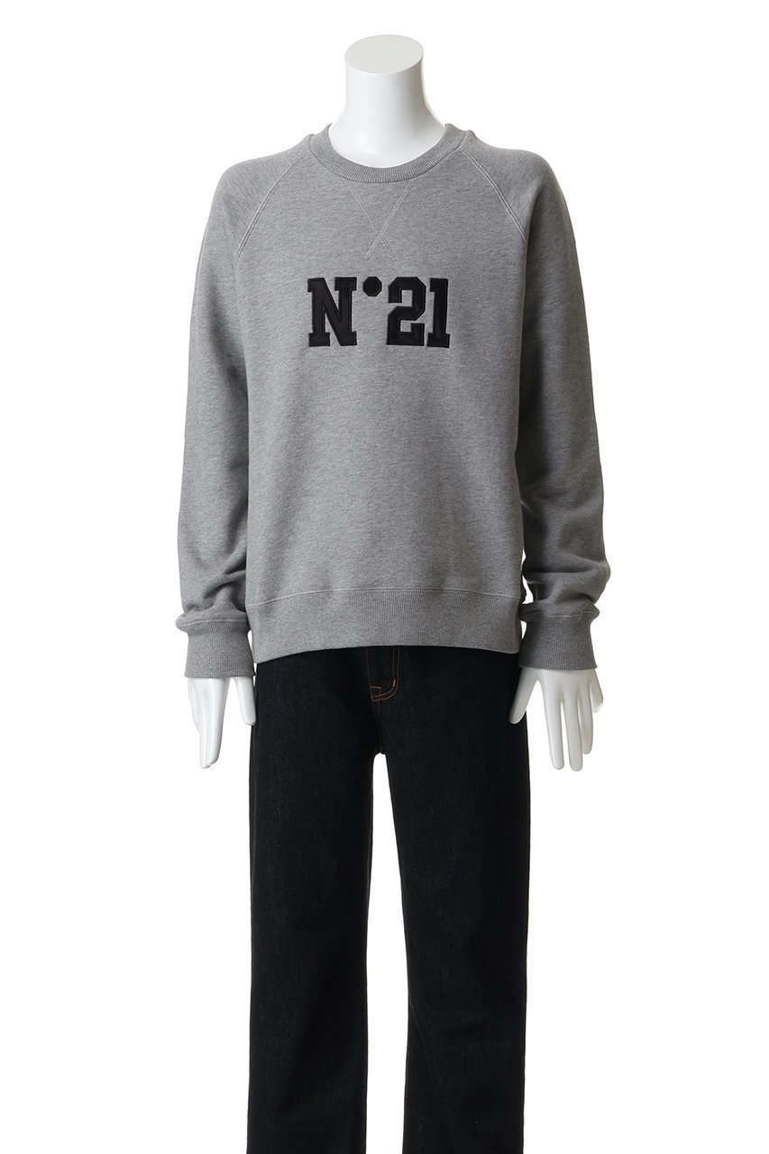 【ヌメロ ヴェントゥーノ/N°21 / MEN】の【MEN】ロゴ スウェットプルオーバー 人気、トレンドファッション・服の通販 founy(ファニー) 　ファッション　Fashion　メンズファッション　Fashion for Men　トップス・カットソー　Cut & Sew Tops　パーカー・フーディー / カジュアルコーデ　Hoodies & Parkas　メンズシャツ　Shirts　スウェット / スエット　Sweatshirt, Sweatwear　フィット　Fit, Slim Fit　フロント　Front, Front Design　ベーシック　Basic, Essential　other-2|ID: prp329100004888532 ipo3291000000036506755