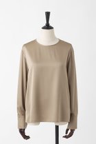 【オーヴィル/EAUVIRE】のウォッシャブルシルクロングスリーブブラウス 人気、トレンドファッション・服の通販 founy(ファニー) ファッション Fashion レディースファッション Fashion for Women トップス・カットソー Cut & Sew Tops シャツ・ブラウス・オフィスカジュアル Elegant Blouses & Button-Ups インナー Innerwear シルク Silk, 100% Silk ジャケット Jacket, Outerwear ストレッチ Stretch, Stretchy Fabric スリーブ Sleeve, Long Sleeve / Short Sleeve ロング Long, Long-Length エレガント 上品 Elegant 再入荷 Restock / Back in Stock 定番 Standard, Basic Item thumbnail キャメル|ID: prp329100004888535 ipo3291000000036506776