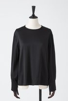 【オーヴィル/EAUVIRE】のウォッシャブルシルクロングスリーブブラウス 人気、トレンドファッション・服の通販 founy(ファニー) ファッション Fashion レディースファッション Fashion for Women トップス・カットソー Cut & Sew Tops シャツ・ブラウス・オフィスカジュアル Elegant Blouses & Button-Ups インナー Innerwear シルク Silk, 100% Silk ジャケット Jacket, Outerwear ストレッチ Stretch, Stretchy Fabric スリーブ Sleeve, Long Sleeve / Short Sleeve ロング Long, Long-Length エレガント 上品 Elegant 再入荷 Restock / Back in Stock 定番 Standard, Basic Item thumbnail ブラック|ID: prp329100004888535 ipo3291000000036506777