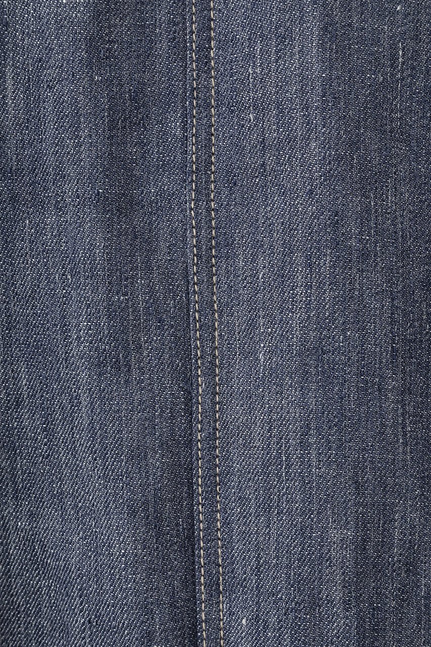 【オーヴィル/EAUVIRE】のダブルリネンデニムシャツジャケット 人気、トレンドファッション・服の通販 founy(ファニー) 　ファッション　Fashion　レディースファッション　Fashion for Women　アウター　Coat / Outerwear Collection　レディースジャケット・軽アウター　Jackets　インディゴ　Indigo Denim　ジャケット　Jacket, Outerwear　デニム　Denim, Jeans Material　バランス　Balance, Style Balance　フラップ　Flap, Flap Pocket　ポケット　Pocket, Pocket Detail　ヨーク　Yoke, Yoke Design　リネン　Linen, Linen Fabric　日本製　Made In Japan　other-8|ID: prp329100004888536 ipo3291000000036506793