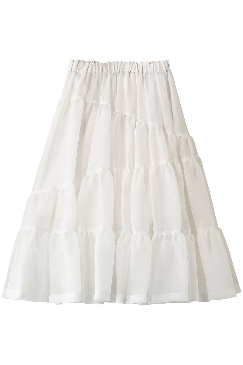 【フォルフォルモ/FORFORMO】のSheer Gathered Skirt 人気、トレンドファッション・服の通販 founy(ファニー) ファッション Fashion レディースファッション Fashion for Women スカート Skirts ロングスカート Long Skirts / Maxi & Midi Skirts エレガント 上品 Elegant スウェット / スエット Sweatshirt, Sweatwear スポーティ Sporty, Casual Athletic トレンド Trend, Trending Now ブルゾン Blouson, Bomber Jacket ペチコート Petticoat, Underskirt ボトム Bottoms, Lower Wear ロング Long, Long-Length 春 Spring other-1|ID: prp329100004888542 ipo3291000000036506840