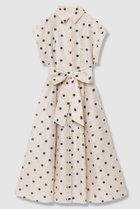 【アルアバイル/allureville】の【LOULOU WILLOUGHBY】オーガンドットワンピース 人気、トレンドファッション・服の通販 founy(ファニー) ファッション Fashion レディースファッション Fashion for Women ワンピース Dresses チュニック Tunic Tops & Dresses オーガンジー Organza Fabric チュニック Tunic, Long Top ドット Polka Dot, Dot Pattern フィット Fit, Slim Fit フレア Flare, Flared プリント Print, Printed Pattern リボン Ribbon, Bow ロング Long, Long-Length エレガント 上品 Elegant 新作・新入荷 New Arrivals / New In thumbnail ホワイト系|ID: prp329100004888553 ipo3291000000036506956