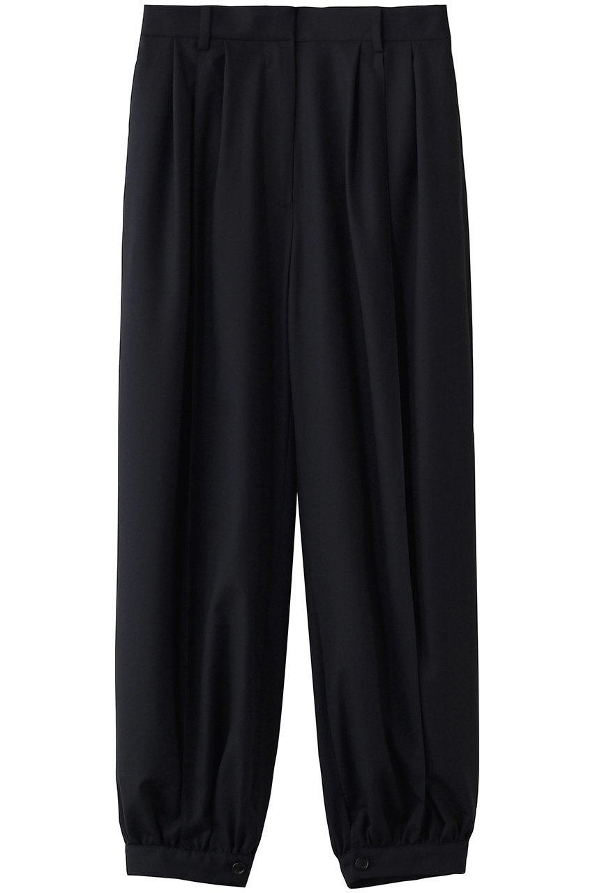 【エブール/ebure】のライトトロピカルウール ボリュームパンツ インテリア・キッズ・メンズ・レディースファッション・服の通販 founy(ファニー) 　ファッション　Fashion　レディースファッション　Fashion for Women　パンツ　Pants & Trousers　おすすめ　Recommended / Our Picks　ウォッシャブル　Machine Washable　クール　Cool, Chic　ジャケット　Jacket, Outerwear　セットアップ　Set-Up, Coordinated Outfit　ルーズ　Loose, Oversized　再入荷　Restock / Back in Stock　ネイビー|ID: prp329100004888555 ipo3291000000036506978